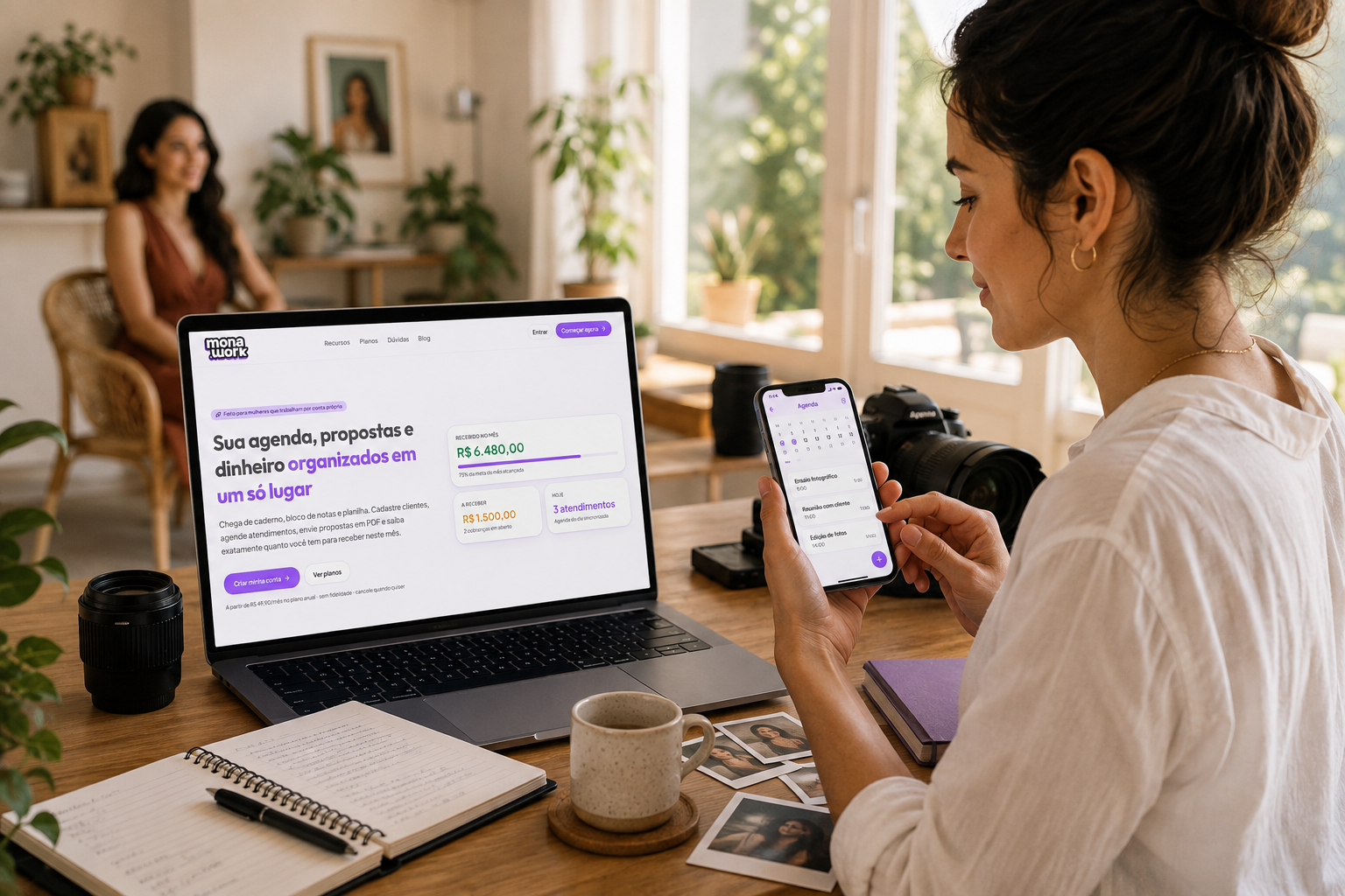 Mona: a assistente de gestão criada para mulheres que empreendem